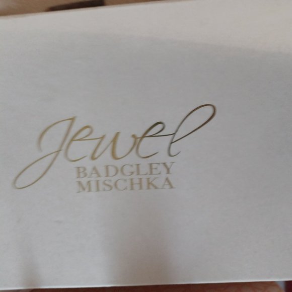 Jewel Badgley Tessa flat evening sandals size 8 - Picture 3 of 4